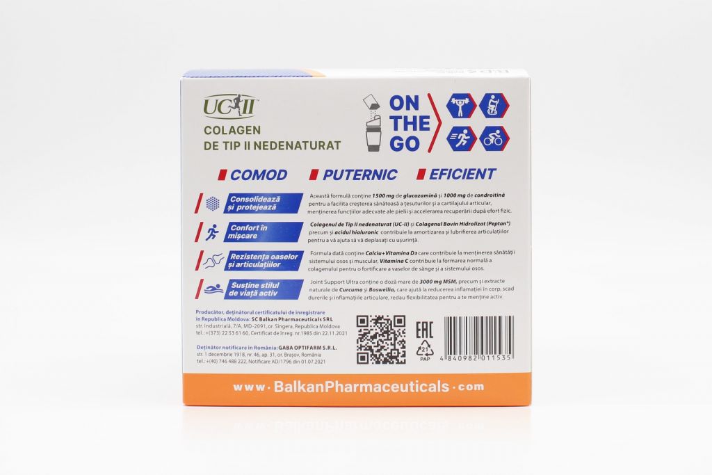 Joint Support Ultra Balkan für die Stärkung der Knochen und Gelenkschutz - 2